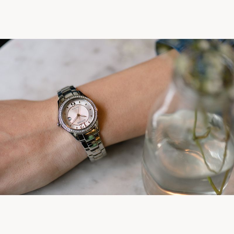 Citizen ladies sales watch pink face